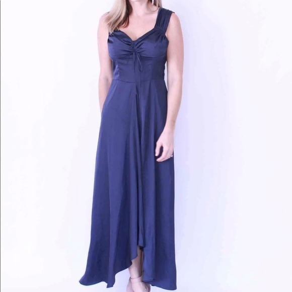 NWT CURRENT Air Los Angeles Women’s Navy Blue Formal Event Dress! (NWT) - Picture 8 of 8